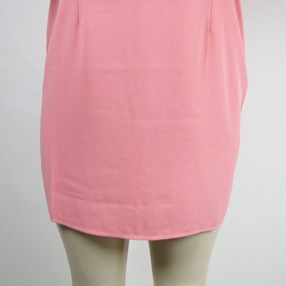 Lovers & Friends NWT Strapless M Barbie Party Pink Peach Mini Dress Sexy Kassie - Picture 4 of 12